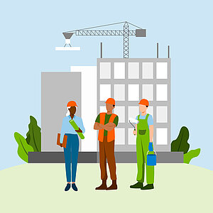 Baustelle © iStock.com - FANDSrabutan Baustelle